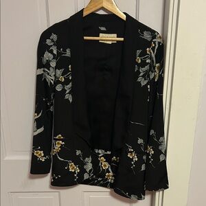 Denim & Supply Ralph Lauren Black Floral Blazer